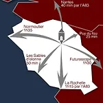 Logis Du Parc לינה וארוחת בוקר Saint-Fulgent